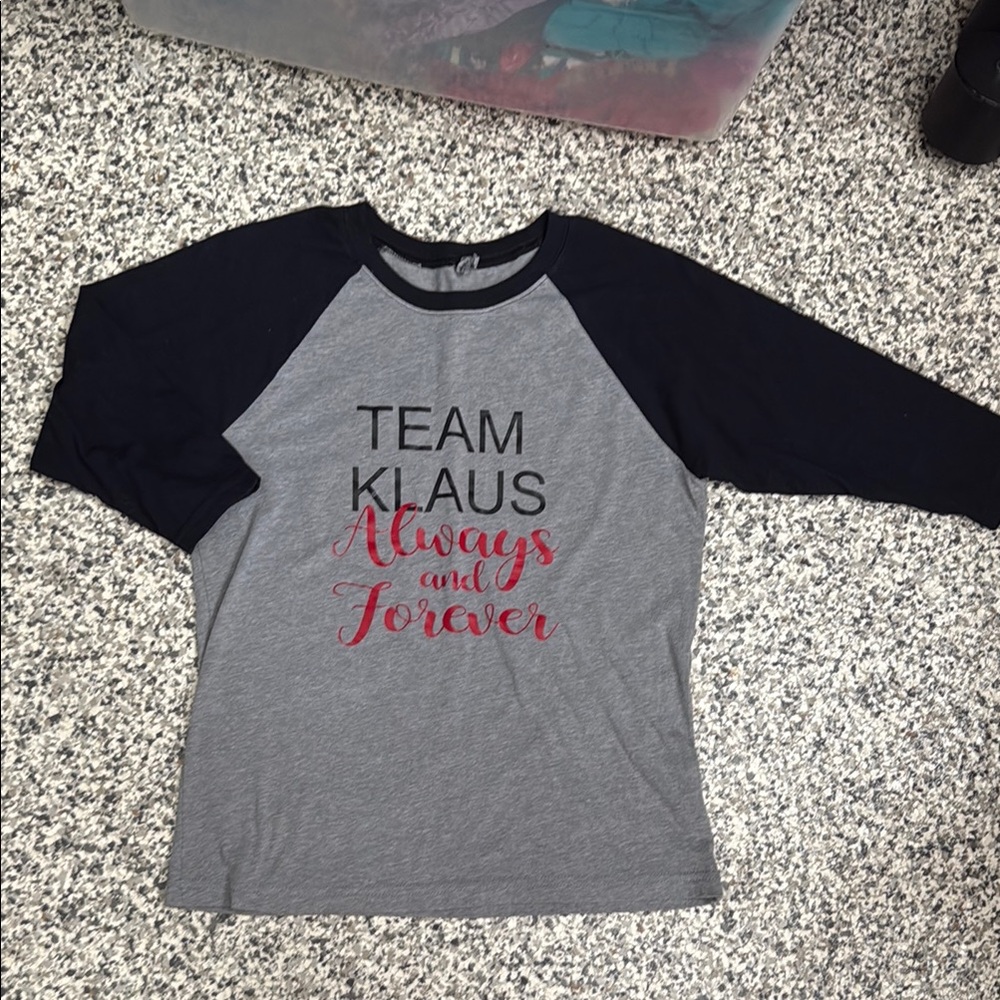 Vampire Diaries Team Klaus Baseball Tee